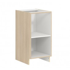 skapītis MODENA D40S1, balts glancēts/grafīts